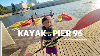 Free Things to Do in NYC with Kids | We kayaked on the Hudson River!