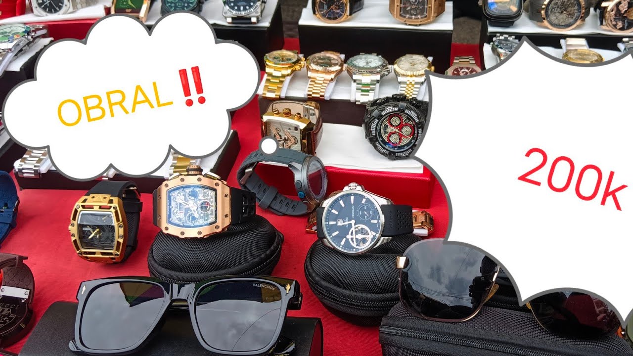 DIOBRAL G-SHOCK & RICHARDMILLE HANYA 100AN ROLEX 200AN DIPASAR LOAK JEMBATAN ITEM//OPIN 081278587887