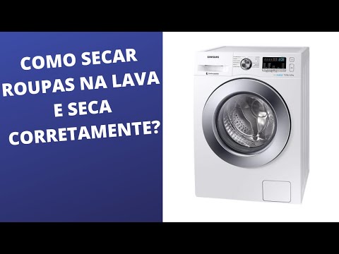 Vídeo: Dicas Para Secar Roupas Que Economizam Energia