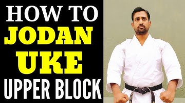 JODAN UKE ( UPPER BLOCK ) SHOTOKAN KARATE 🥋 #jodanuke #karate #karateupperblock