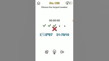 brainout Level-169 choose the largest number #short #brainout #shortvideo