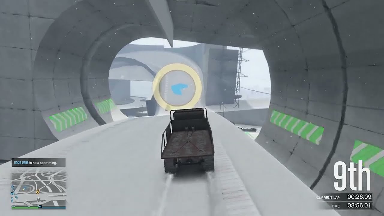 Random Select racing in the snow on HUMOROUSNOSE's NOSE : Random Bang track with the CRE8 Crew.