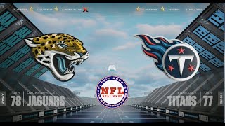 NFL REALIGNED 2025 Week 4 - Jacksonville Jaguars (1-2) @ Tennessee Titans (0-3)