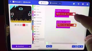 Design a birthday gift with microbit using your İPhone or iPad