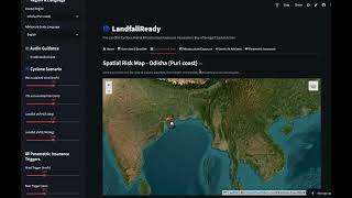 \LandfallReady: Act Before Landfall | Cyclone Impact Forecaster | Build with AI Code for Communities Update