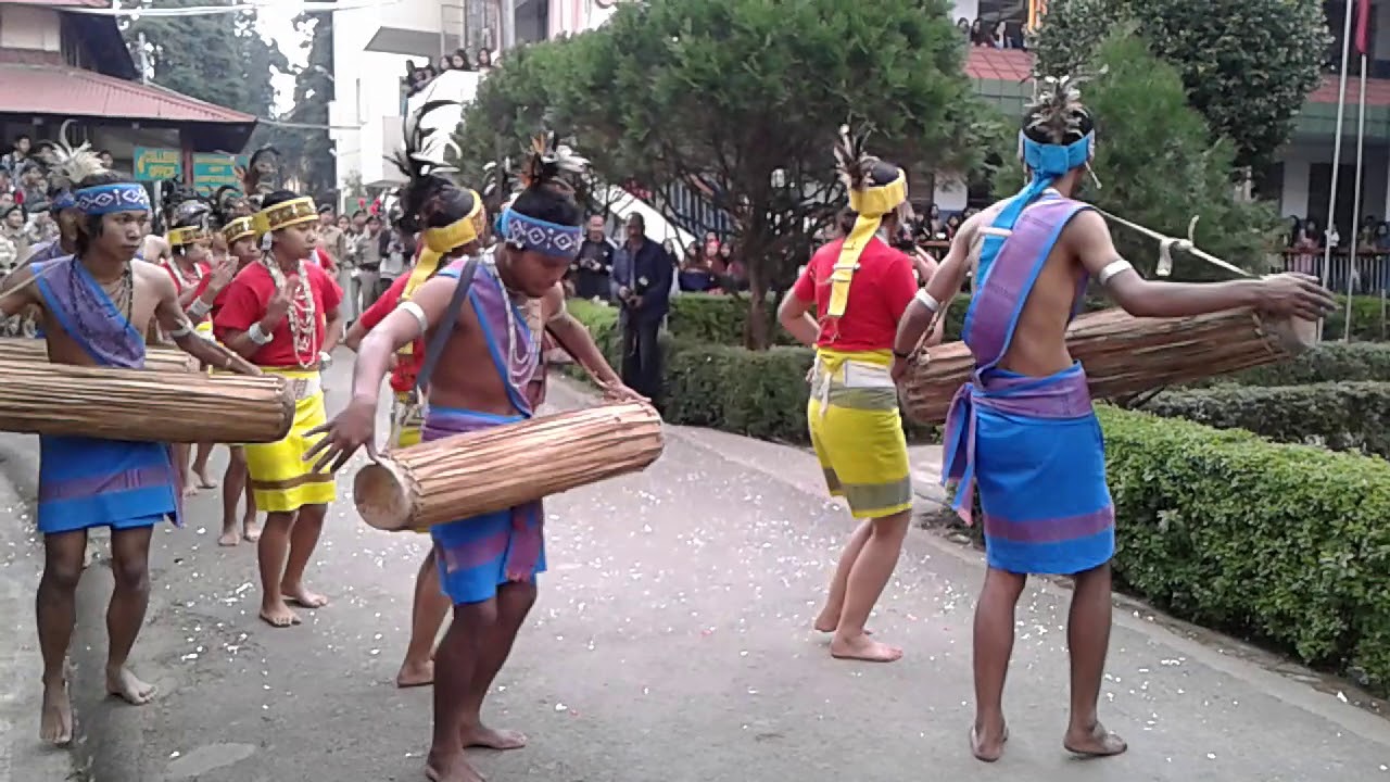Wangala performed at St Edmund cllge on Cllge week