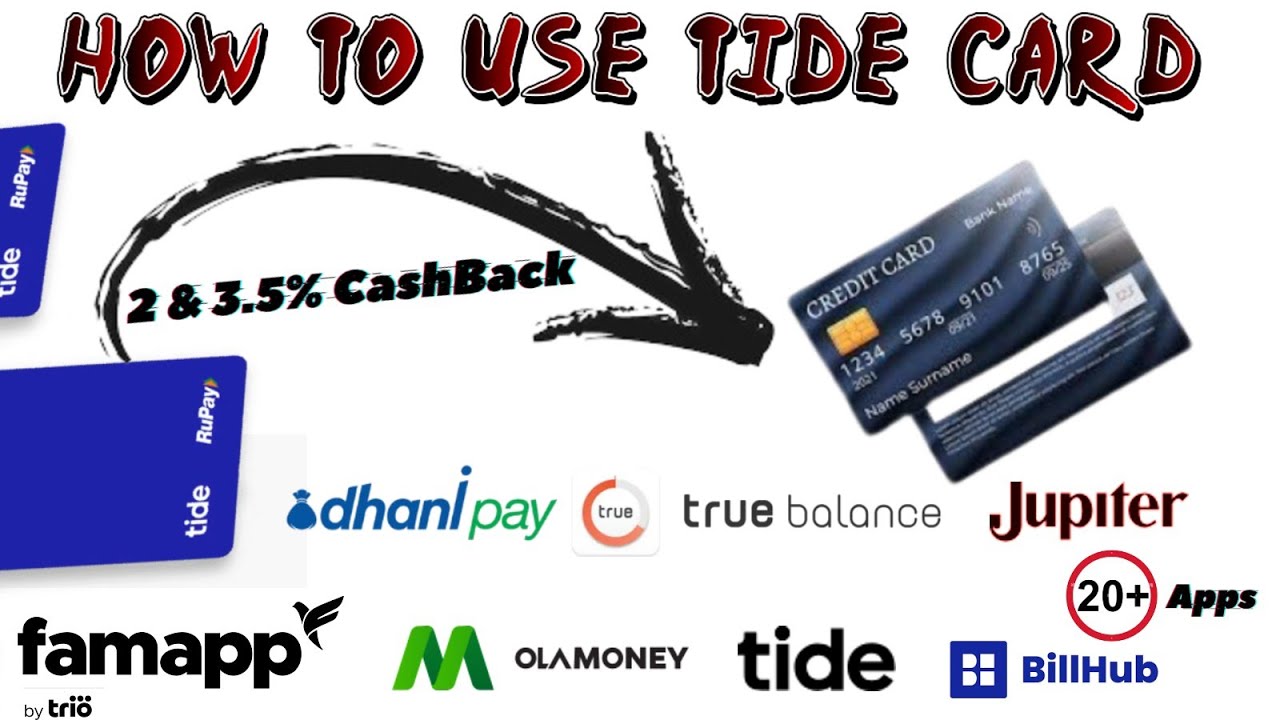 "Tide Card से Credit Card Bill, Bijli Bill & Utility Bills कैसे भरें? 2% Cashback & Offers | 2025