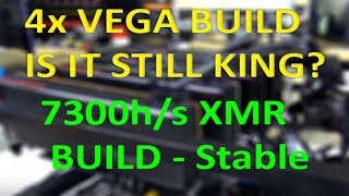 VLOG＃81 Radeon RX Vega 56および64は、Cryptonightでまだ最高ですか？ 4x RVVega56/64マイニングビルド