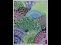 Full Page Colorful Mandala || B Shades