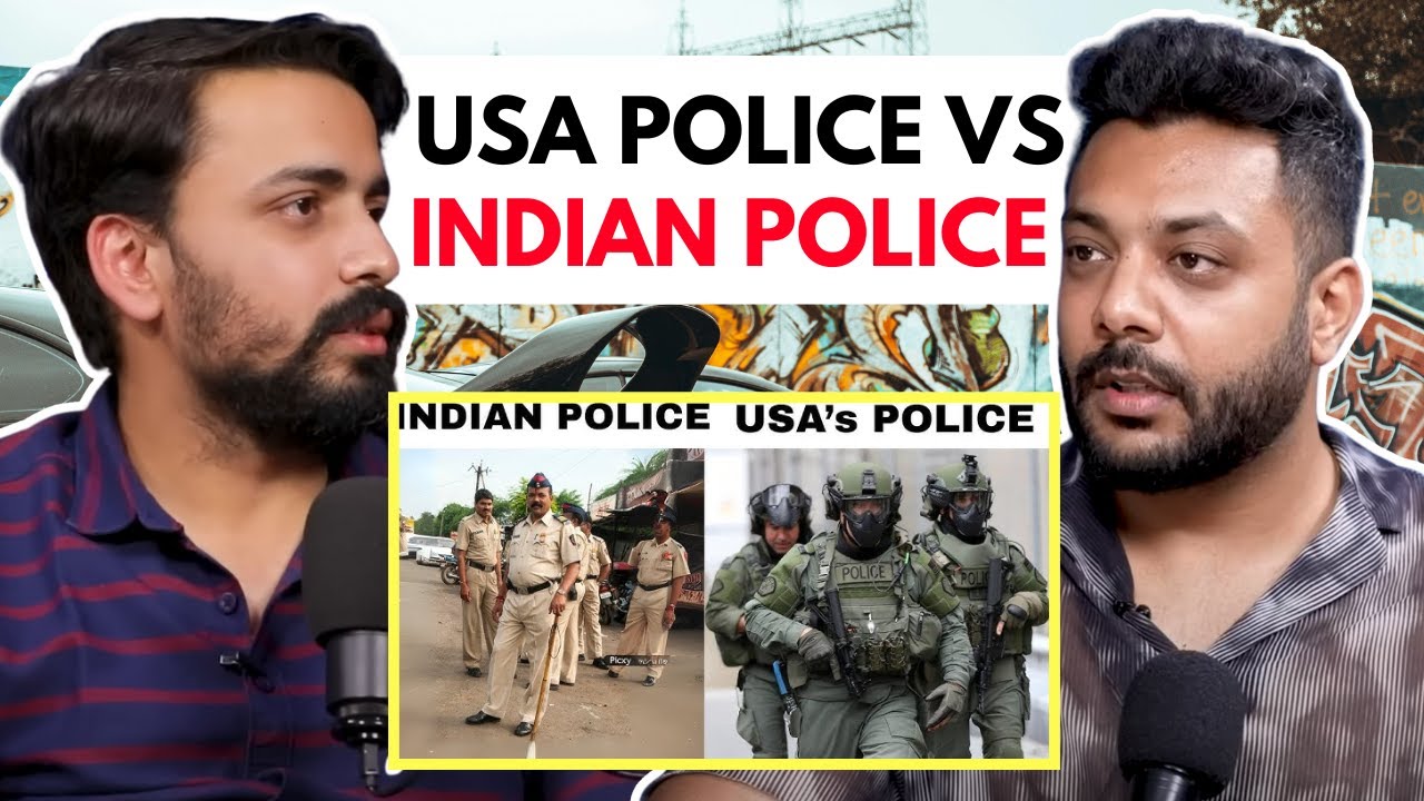 USA POLICE VS INDIAN POLICE || Best Of RealTalk