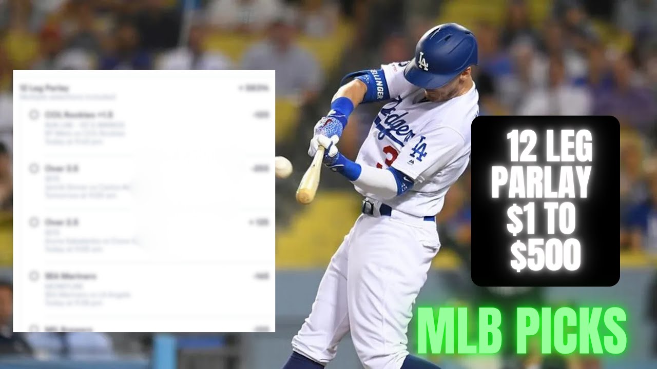 MLB  PARLAY $1 TO $500 12 LEG 🤑6/07/25 | 