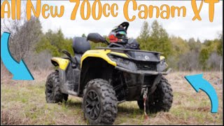 New Can-am 700CC XT first look