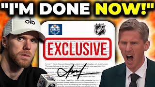 Connor McDavid BREAKS SILENCE On His Future and SHOCKS Everyone!
