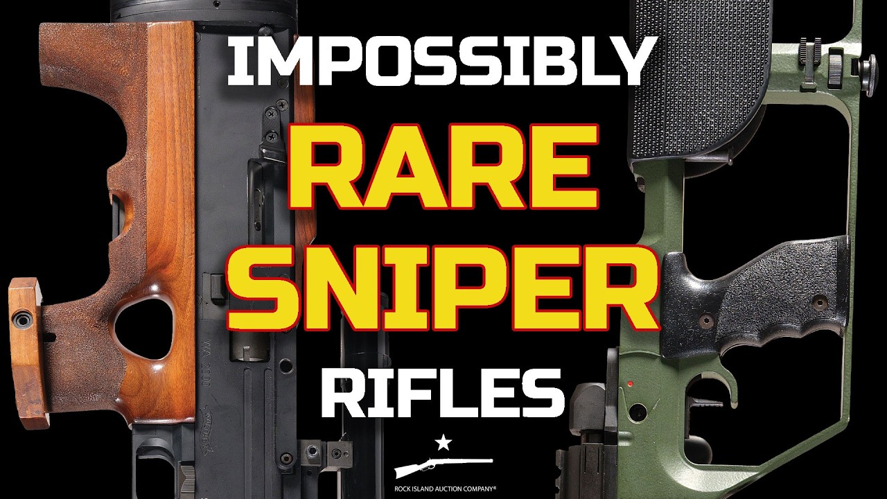 3 of the RAREST Sniper Rifles Ever Made - YouTube