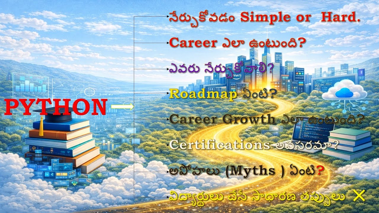 Is Python Enough for a Job? | Python Career Truth (Telugu) | python 2026