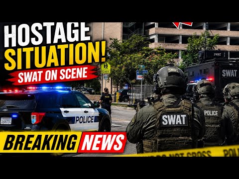 🚨 BREAKING NEWS: SWAT Responds to Barricaded Suspect Inside Bank | Live Scene