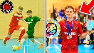 I Played in a PRO FUTSAL MATCH & We WON The League! (Football Skills & Goals) screenshot 3