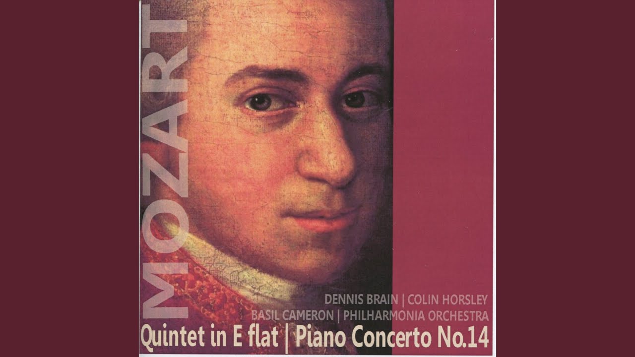 Quintet in E-Flat Major for Piano and Winds, K. 452: II. Larghetto auf YouTube ansehen