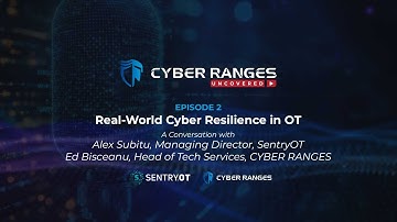 Real World Cyber Resilience in OT SentryOT