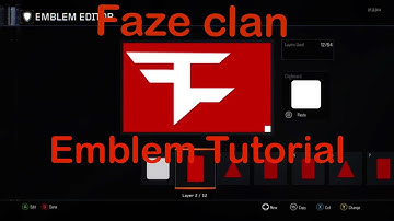 FaZe Clan emblem tutorial Call of Duty®: Black Ops III