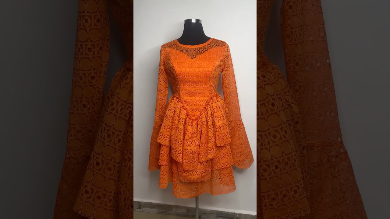 3 TIERED PRINCESSDART DRESS sewing tutorial.   