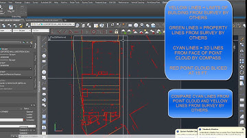 ALIGN SURVEY BY OTHERS TO POINT CLOUD