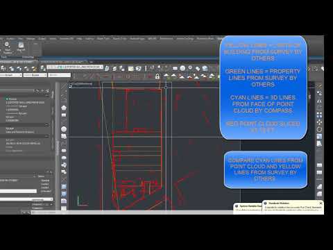 ALIGN SURVEY BY OTHERS TO POINT CLOUD