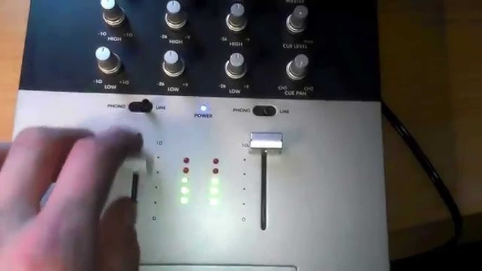 fingeraftryk Daisy Måske Stanton M203 mixer -scratch test-Dj Nawyku - YouTube