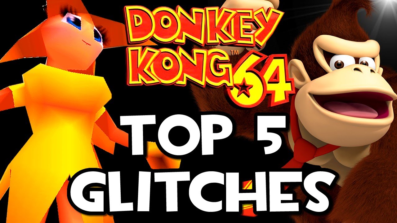 Donkey Kong 64 TOP 5 GLITCHES Big Fairy & More (Wii U, N64) YouTube