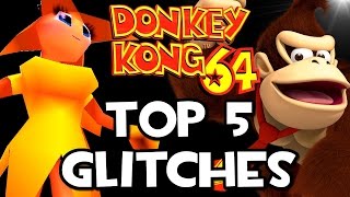 Donkey Kong 64 TOP 5 GLITCHES - Big Fairy & More (Wii U, N64)