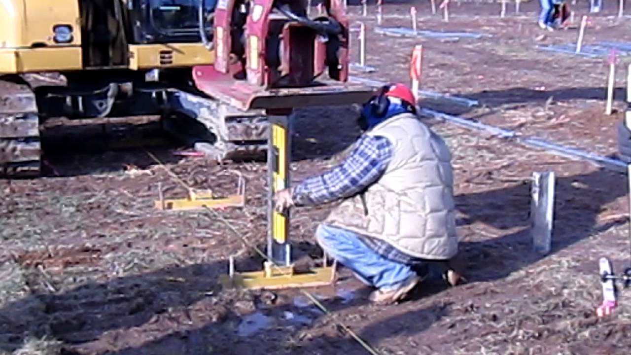 Solar HPile Installation YouTube