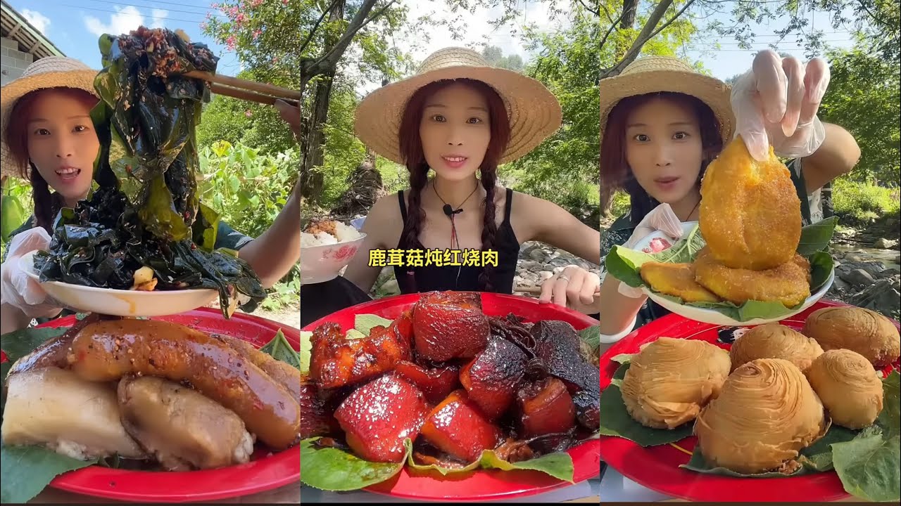 【ASMR】【MUKBANG】SPICY BRAISED PORK BELLY | EATING SHOW |CHINESE MUKBANG |食べ |吃播 LOVE ASMR•JENNIE #咀嚼音