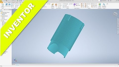 Zylinder - Cylinder (7 cylinder radial engine) - Inventor 2023 Training - Part Design