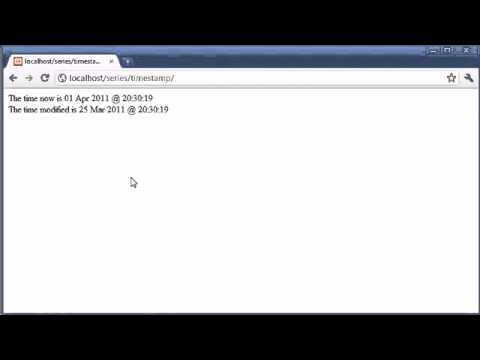 Beginner PHP Tutorial   59   Modifying timestamps