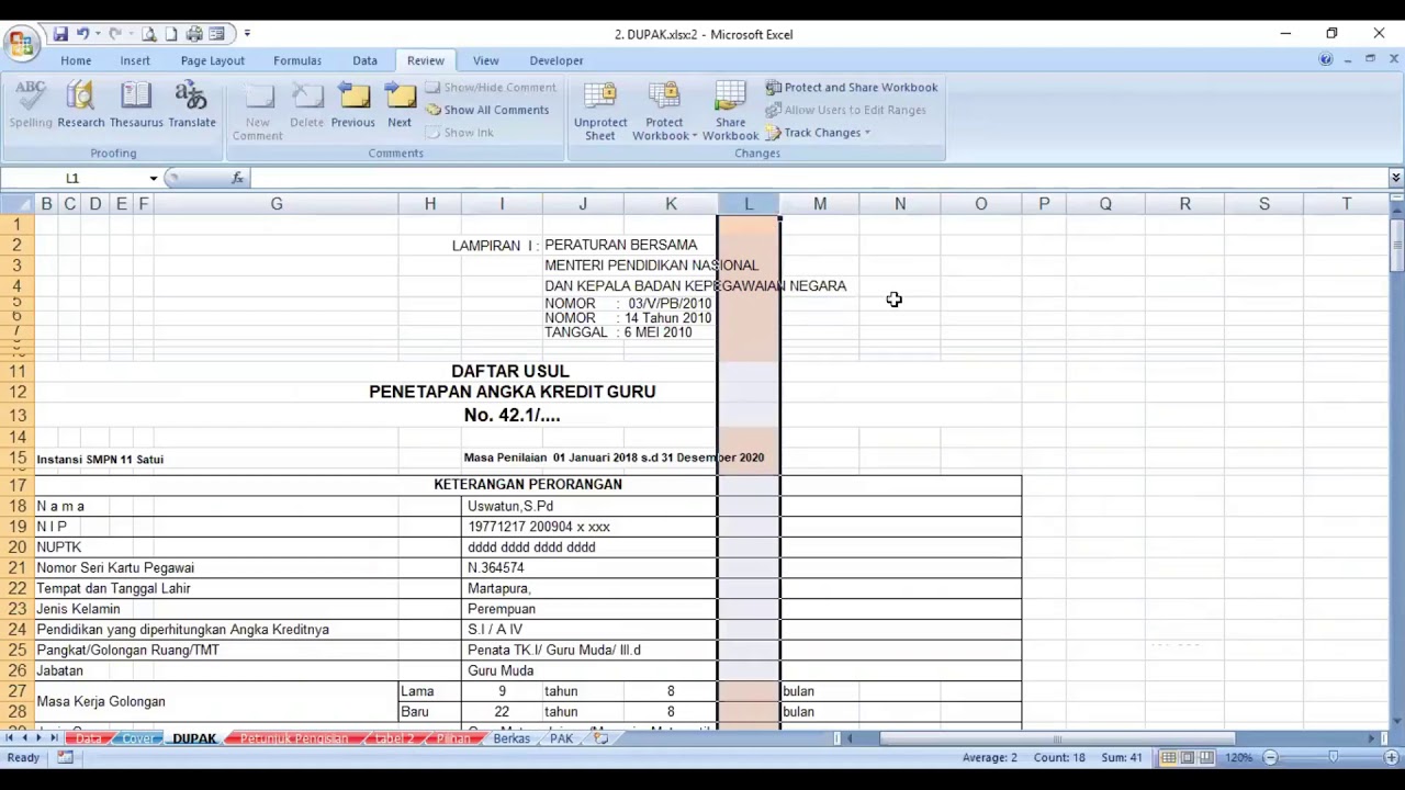 5  Ternyata Membuat DUPAK itu Mudah (Bagian 2)