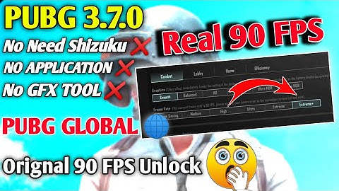 Unlock 120 Fps PUBG Mobile 3.7 (No Root) New Method 🔥 How To Unlock 120 Fps in 3.7 Update