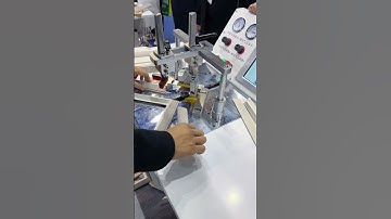 TS-J37T automatic frame underpinning machine TAISHENG equipment #pictureframing #pictureframe