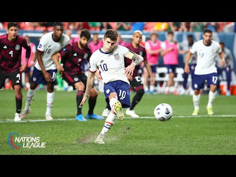 Christian Pulisic Goal | USA vs Mexico | Concacaf Nations League Final | CBS Sports Golazo