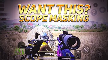 Scope Masking Effect | 30 likes? 725 Subs? | Tutorial after 15th july