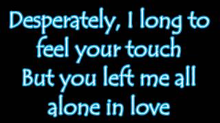 Video thumbnail of "George Strait Desperately Lyrics"