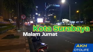 Surabaya Night Ride - Driving at Night in Surabaya on a Friday Night in an Old-School Vario