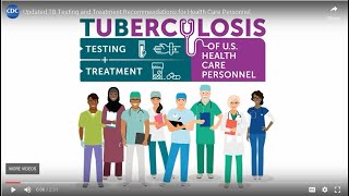 Updated TB Testing and Treatment Recommendations for Health Care Personnel