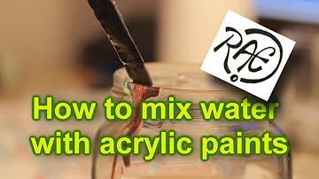 How do you use acrylic paints?