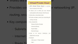 What is VPC? #vpc