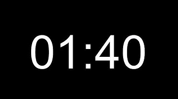 Basic 100 seconds silent countdown + end beep buzzer