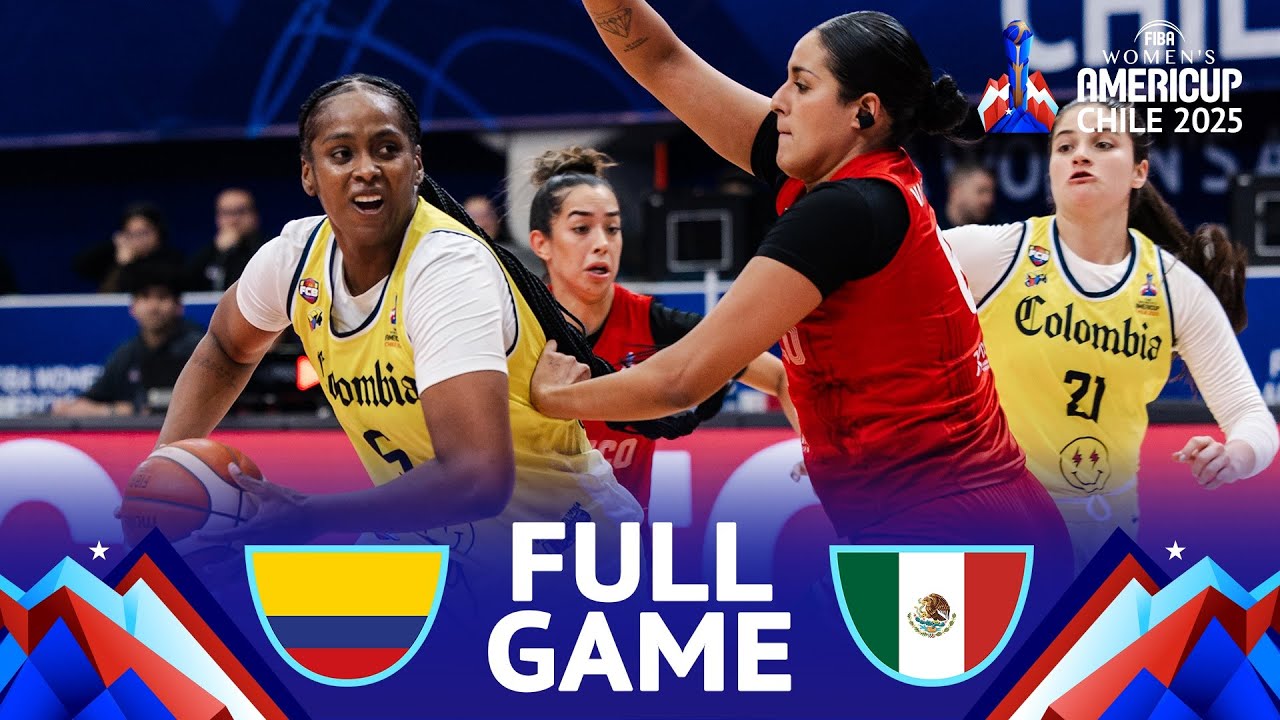 Colombia v Mexico | Full Basketball Game | FIBA Women's AmeriCup 2025