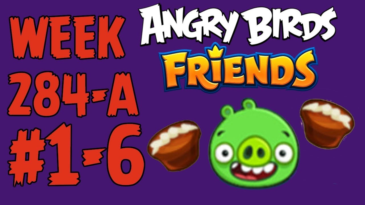 Angry Birds Friends 🐤 🐦 - Hallowen Mania Tournament 👻 Week 284-A Level 1-6