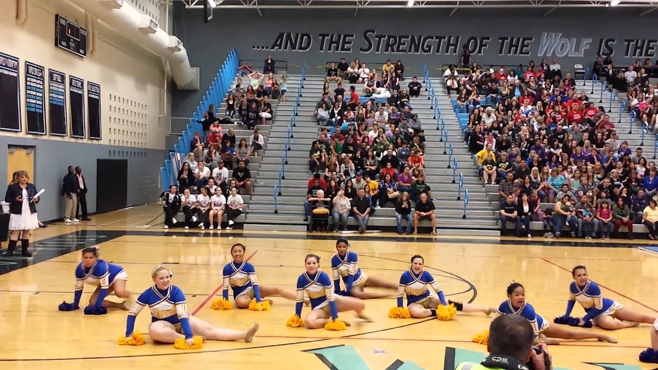 Palo Verde Tucson AZ Cheer team at competition YouTube