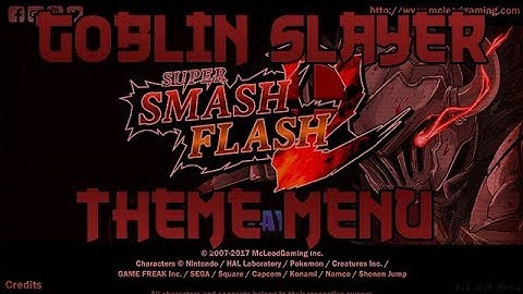 SSF2 Beta Menu Mods (1.1.0.1)- Goblin Slayer Menu Theme