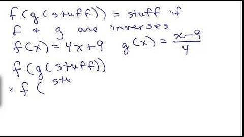 Inverse Functions 3